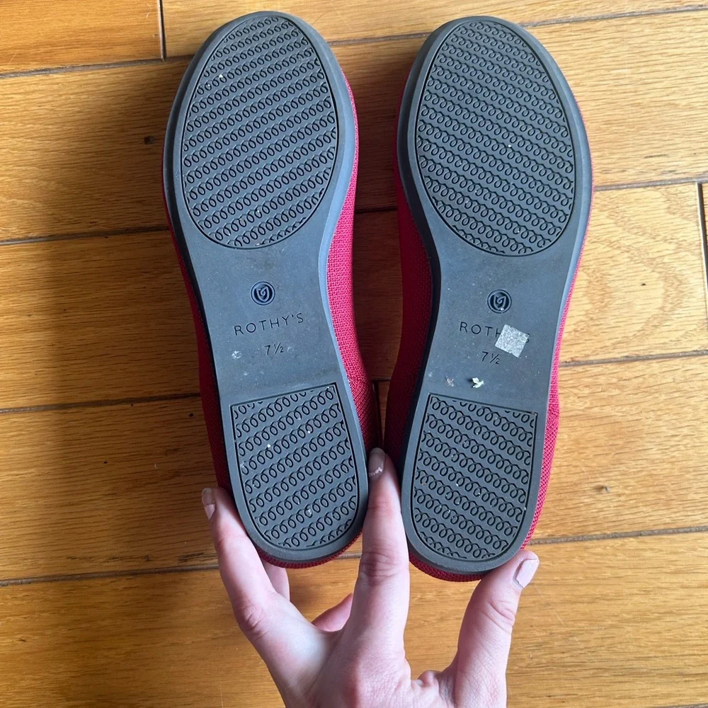 Red Rothy flats - Picture 2 of 2